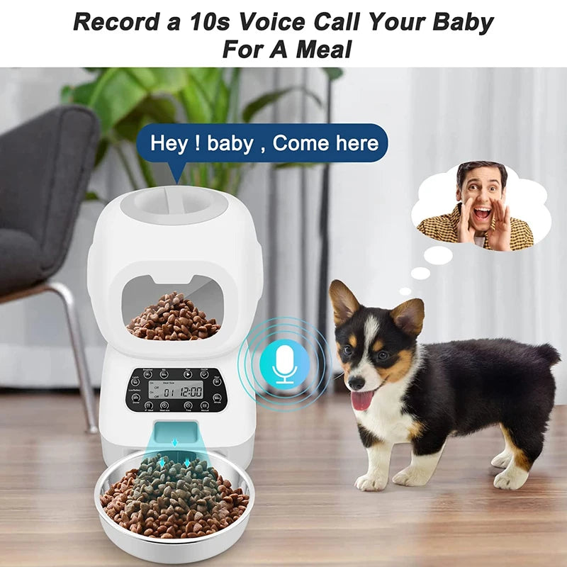 Comedero Automático 3,5L para Perros