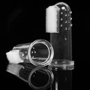 Cepillo Dental de Silicona para Mascotas