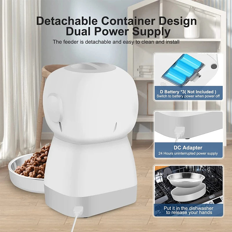 Comedero Automático 3,5L para Perros