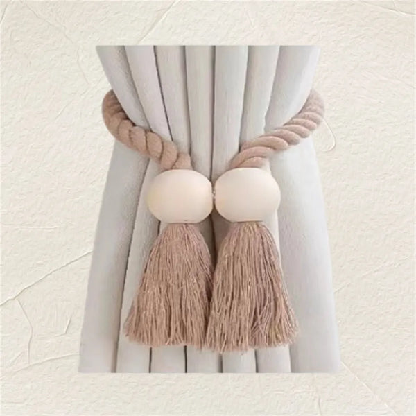 Fecho Magnético Boho para Cortinas