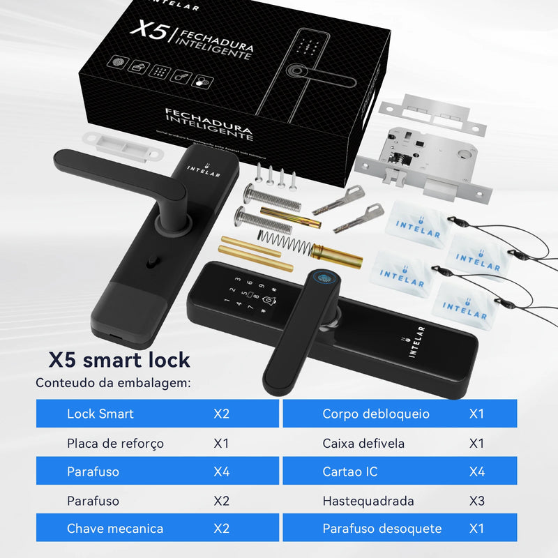 Cerradura Inteligente Tuya WiFi X5