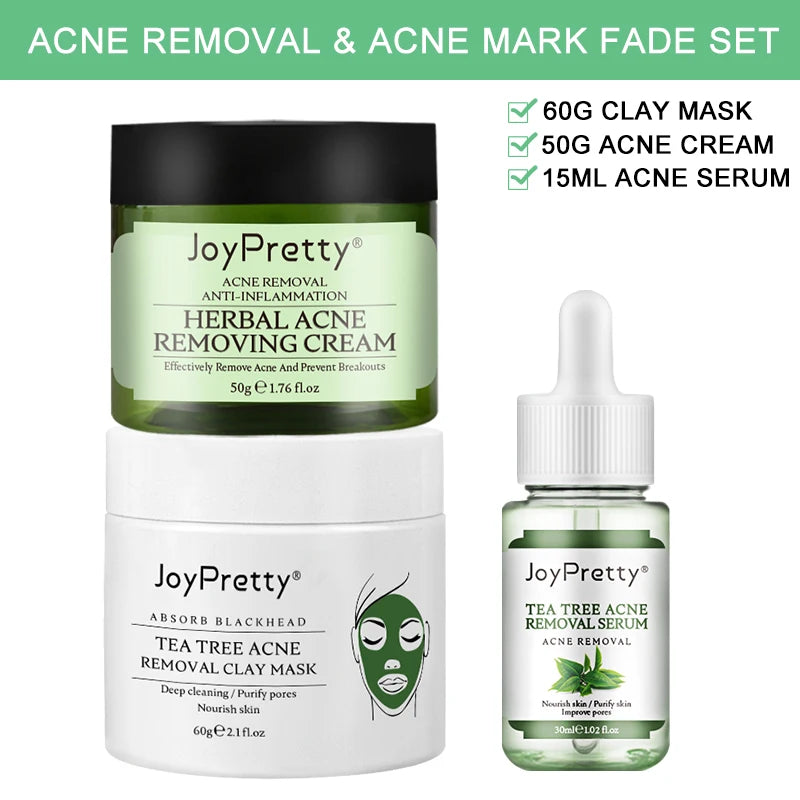 Kit de cuidado facial para el acné