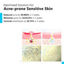 Crema facial con ácido salicílico para el acné