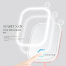 Espejo de tocador LED inteligente ajustable, monocromático 3 colores