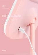 Espejo de tocador LED inteligente ajustable, monocromático 3 colores