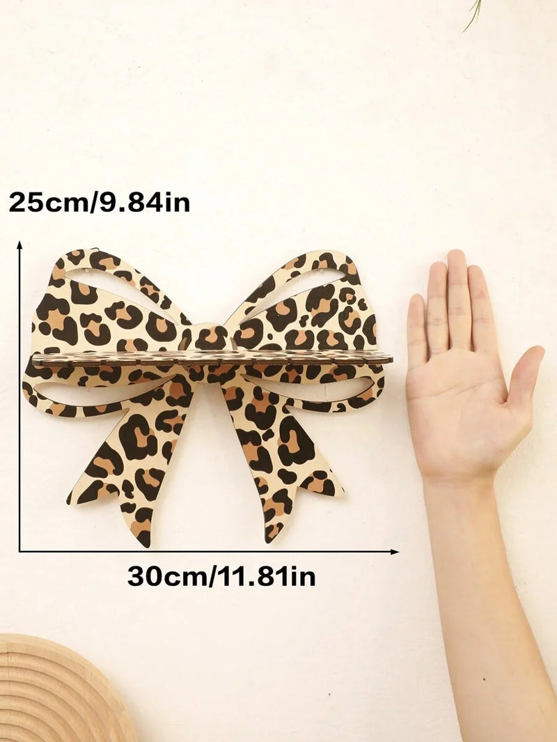 Lazo Leopardo Chic - Soporte de Pared