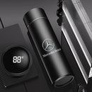Termo inteligente de acero inoxidable de 500 ml con termómetro