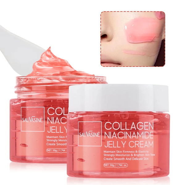 Crema de colágeno en gel iluminador