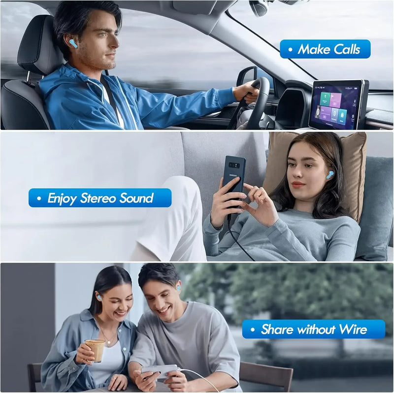 Auriculares inalámbricos Bluetooth Air Pro originales con cancelación de ruido