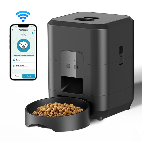 Comedero automático inteligente para perros y gatos